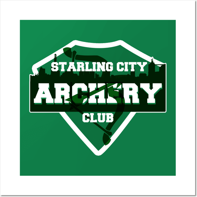 Starling City Archery Club Wall Art by Meta Cortex
